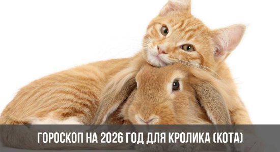 Гороскоп на 2026 год для Кролика (Кота)