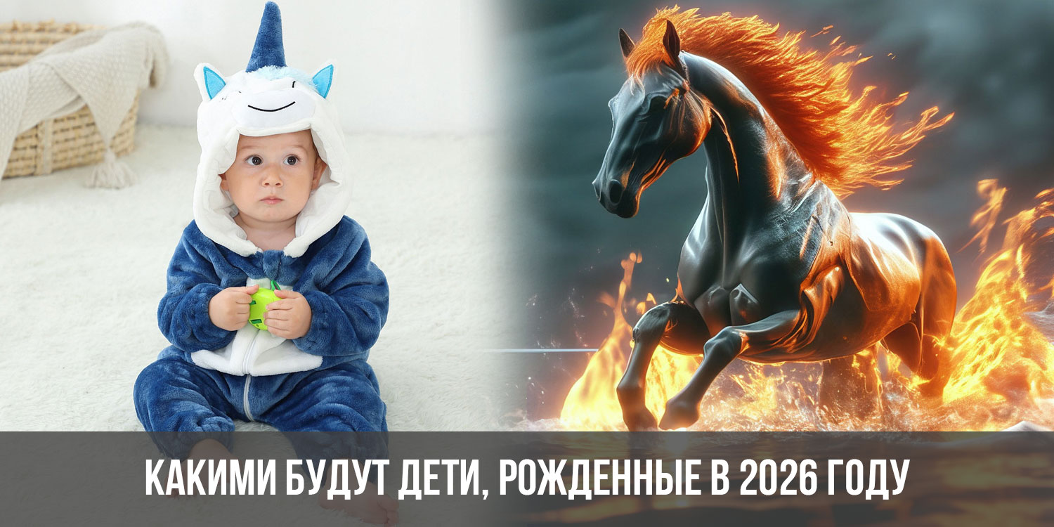 Дети, рожденные в 2026 году Лошади | какими будут