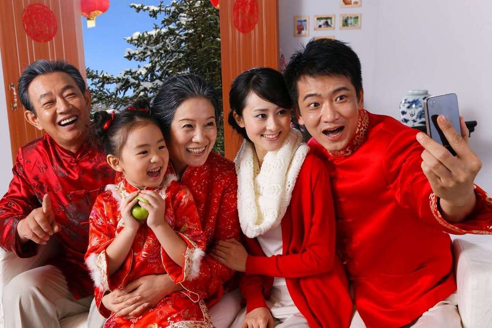 Китайская семья