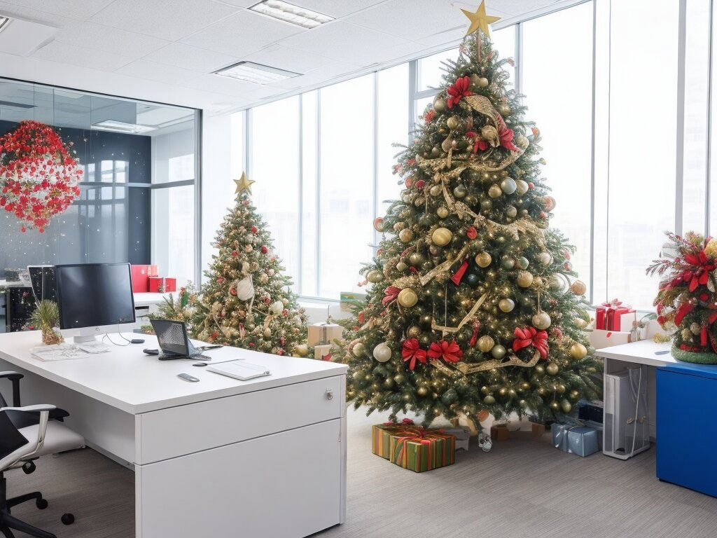 Новогодняя елка в офисе