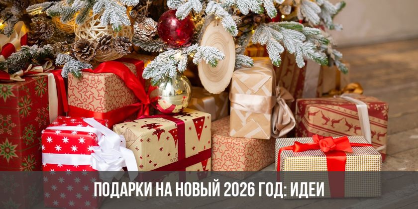 Подарки на Новый 2026 год: идеи