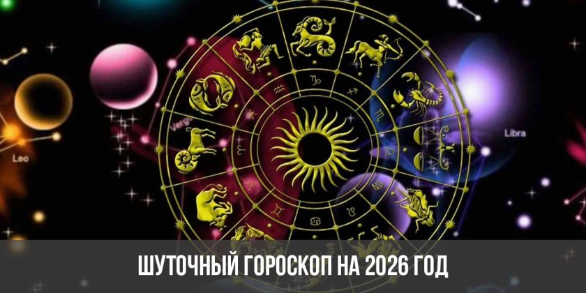 Шуточный гороскоп на 2026 год