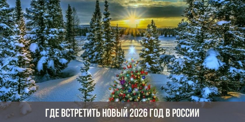 Новый 2026 год в России