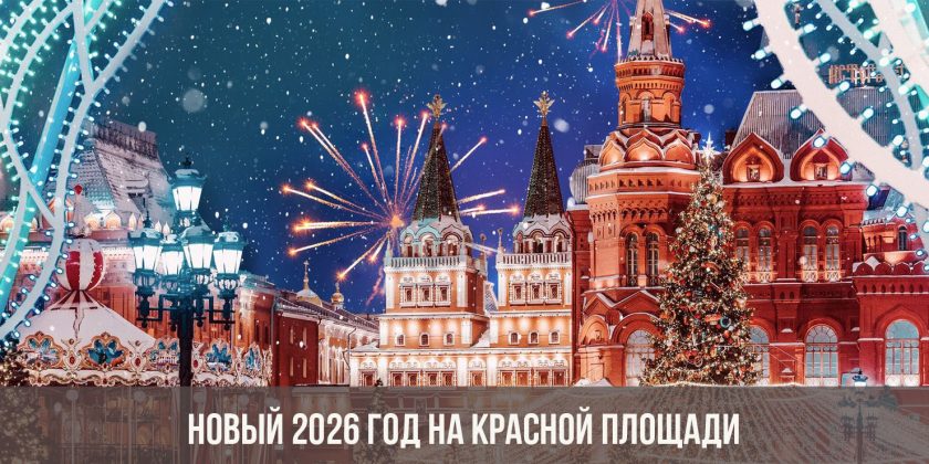 новый год 2026 на красной площади