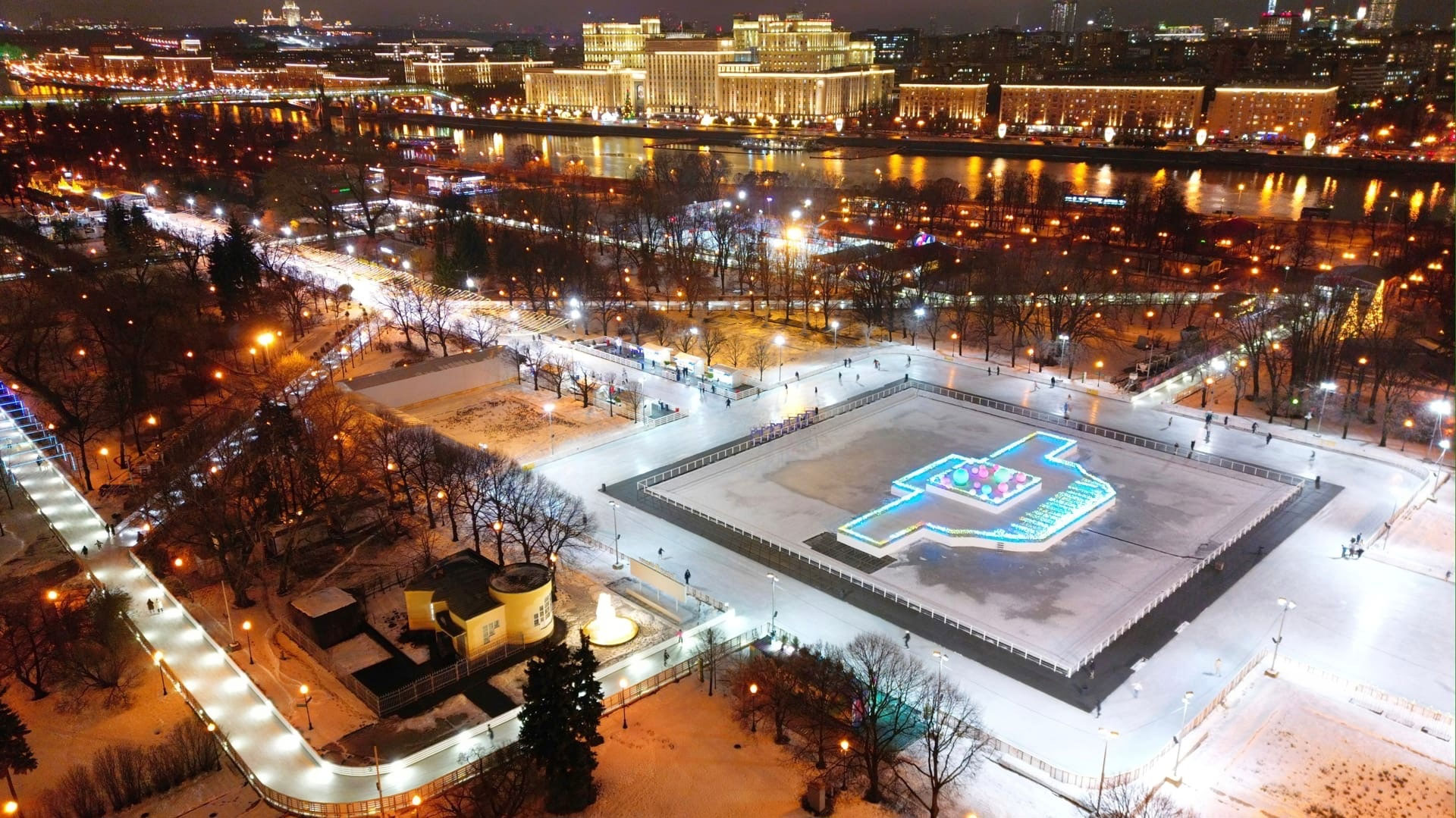 Каток в Парке Горького
