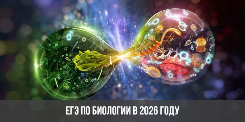 ЕГЭ по биологии в 2026 году